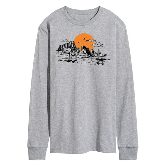 Instant Message - West Scene - Men's Long Sleeve T-Shirt