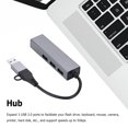 thumbnail image 1 of Adaptador de red USB 3.0 Hub Aleación de aluminio USB3.0 a Hub de tarjeta de red Gigabit, 1 of 6