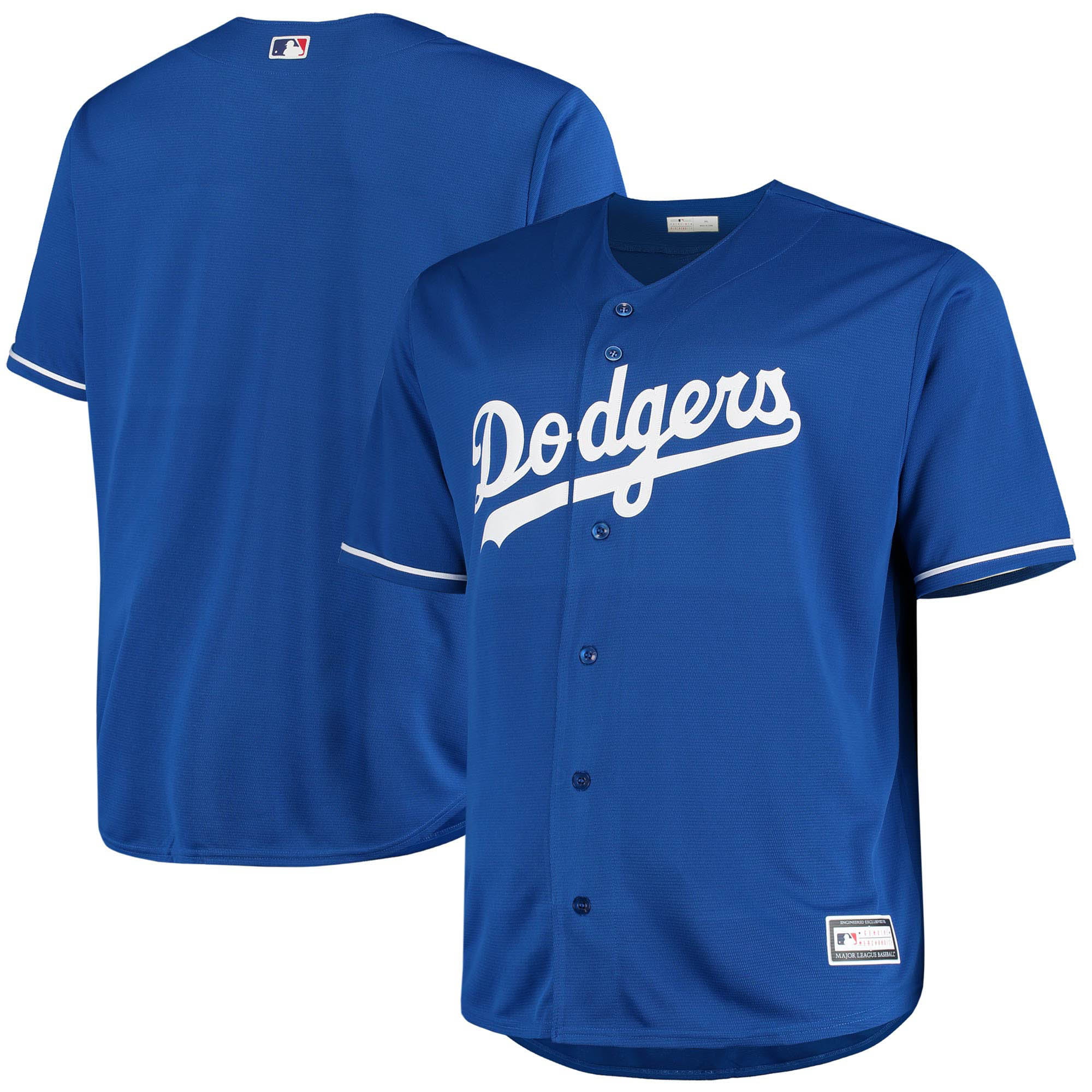 Los Angeles Dodgers Big & Tall Replica Alternate Team Jersey - Royal ...