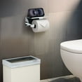 thumbnail image 2 of Gatco 1422 Elevate Wall Mounted Euro Toilet Paper Holder - Chrome, 2 of 5