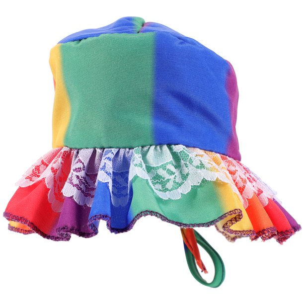 KAKOWELY Sombrero arcoíris para perros y gatos, gorra para el sol, accesorios de disfraz para gatos, perros y mascotas pequeñas.