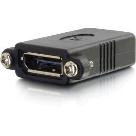 UPC: 0757120184058 | DISPLAYPORT FEMALE TO FEMALE PANEL MOUNT COUPLER