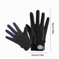 thumbnail image 3 of mgoYE Boys Winter Gloves 8-10 Kids Winter Warm Gloves - Touchscreen Thermal Water-Resistant for Boys Girls Running Cycling Football In Cold Weather 6-11T(Grey,6-11 Years), 3 of 7