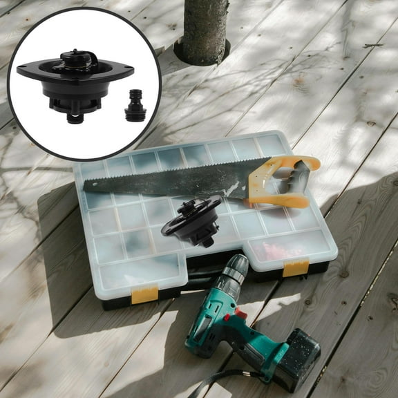 SWETRACE Rv Water Supply Connection Rv Water Inlet Black PP 1Pcs