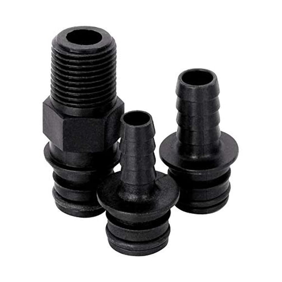 Paquete de 3 accesorios de polipropileno FOXCUP Rural King Pump Port