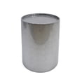 thumbnail image 6 of JERFIT Industrial Round End Table, Hammered Metal Side Table for Living Room, Small Accent Table with Iron Frame, No Assembly Required, Silver Finish, 6 of 7