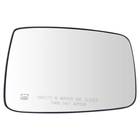 TRQ Exterior Mirror Glass Power Heated RH Passenger Side for Dodge Ram 1500 2500 MGA07206 Fits select: 2019 RAM 1500 CLASSIC