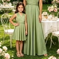 thumbnail image 2 of lnmuld Elegant Girl's formal Dress for Occasions with Versatile Styling Options Wear Party Gown for Young Girls Timeless Children’s Dress for Events Size:5-8 Years, 2 of 4