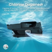 Aiper EcoSurfer M2 Automatic Pool Skimmer, Solar-Powered Robotic Surface Cleaner with 24/7 Cleaning, App Control & 150μm Ultra-Fine Filter