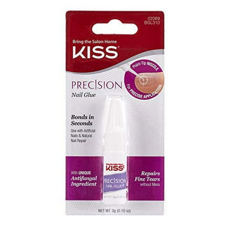 KISS Precision Nail Glue, BGL310, 0.10 oz