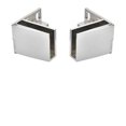 thumbnail image 1 of 2Pcs Glass Door Hinge Frameless Glass Clamp Hinge for 3-5mm Thick,Light Surface, 1 of 4