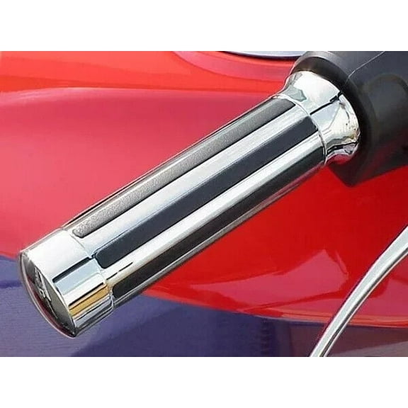 Harley Davidson Sportster Dyna Glide Softail Road King CHROME BUFFALO HAND GRIPS