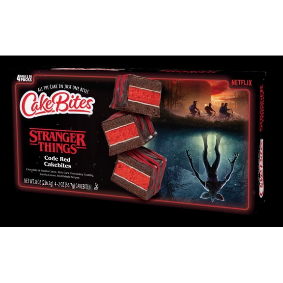 Cakebites Stranger Things Code Red Cakes