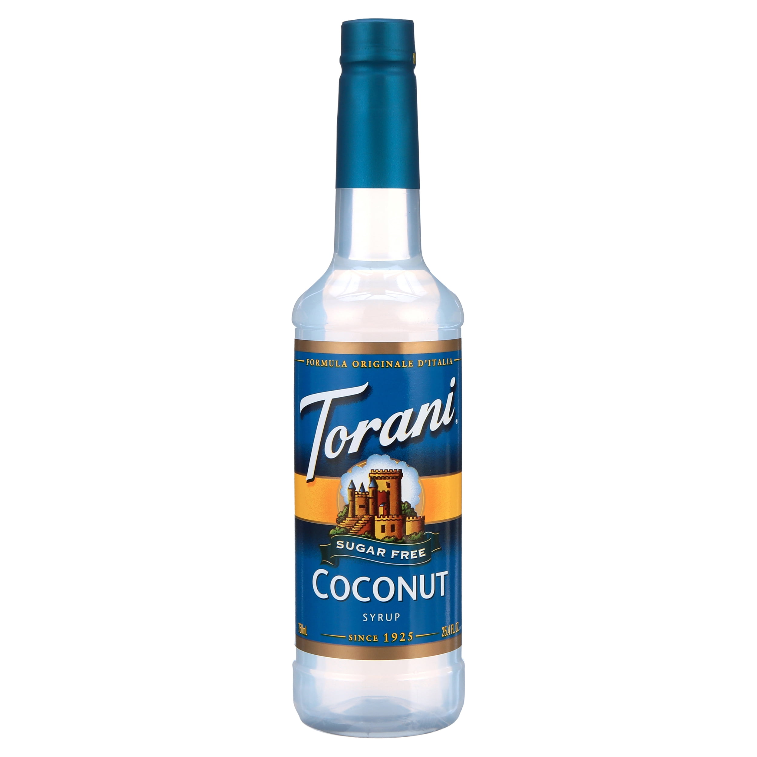 Torani Sugar Free Coconut Syrup, Drink Mix, Handcrafted Soda Flavoring