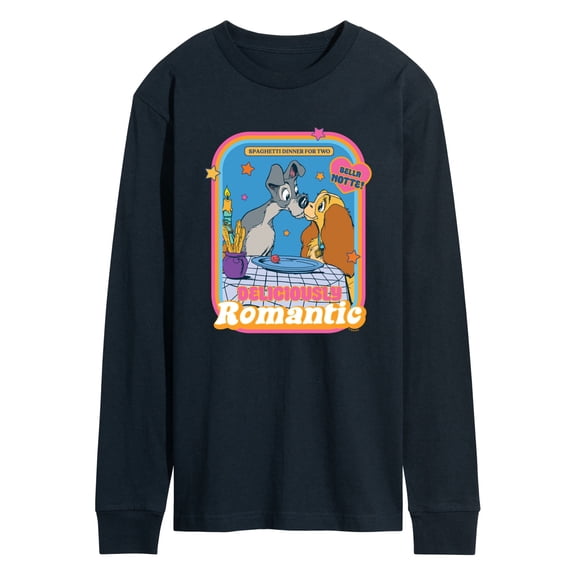 Lady and the Tramp - Delicously Romantic - Men's Long Sleeve T-Shirt