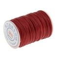 thumbnail image 5 of HILABEE 6x70 Meters Flat Line Waxed Thread For Leather Craft 1.2mm red, 5 of 8