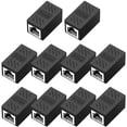 thumbnail image 1 of Acoplador Ethernet QINGLER RJ45 Cat6 Cat7 Cat5e Cat5, paquete de 10, 1 of 6