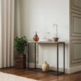 thumbnail image 2 of RST Brands Emery Contemporary Oak Wood Console Table in Brown, 2 of 4