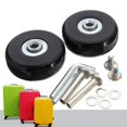 thumbnail image 3 of 2 Ensembles de Roues de Remplacement pour Valise Noire Chaude OD 50 mm Essieues de Luxe, 3 of 5