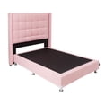 thumbnail image 3 of Box Base Cama Matrimonial + Cabecera Titan Rosa Dicasa  Titan Pink, 3 of 8