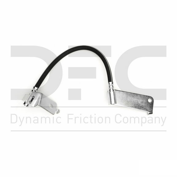 Rear Left Dynamic Friction Company Brake Line Hose 350-55020 For 1995-1997 Lincoln Town Car