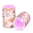 thumbnail image 7 of Yayeee Flameless Candles with Remote Flickering Battery Operated Multi Color Changing, Yellow Autumn Leaves, 7 of 7