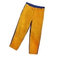thumbnail image 3 of Pantalones de Soldadura de material cuero de material cuero de Resistentes Al Calor Pantalones de Soldadura Antiescalda METRO Yotijar Pantalones de protección de soldadura, 3 of 10
