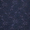 thumbnail image 3 of Zelouf Abigail Floral Corded Lace  , Sewing, DIY, Crafts Fabric by the Yard, Luminous Navy, 10 Yard, 3 of 3
