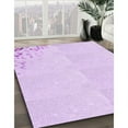 thumbnail image 2 of Ahgly Company Indoor Rectangle Patterned Violet Purple Area Rugs, 3' x 5', 2 of 6