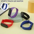 thumbnail image 1 of Reloj Led Para Niños, Resistente Al Agua, A Prueba De Polvo, Reloj Electrónico Con Pantalla Táctil, Reloj Digital, Pulsera Deportiva, Regalo Para Ejercicio, Estudio Y Trabajo Muyoka Hogar, 1 of 6