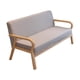 thumbnail image 1 of sofá de la sala,Sillón sofá sillón Respaldo Cuerpo Sofá,Sofá de salón interior con estructura de madera.,Sofá minimalista moderno para dormitorio de oficina en Gris Amarillo, 1 of 9