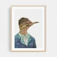 thumbnail image 2 of Roadrunner - Painting Bird Surrealism Animal Humor Portrait Modern Art Whimsical Unframed Wall Art Print 24 x 36 inches, 2 of 16