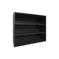 thumbnail image 2 of TUHOME Wally 36" Wide x 30" High 3-Tier Open Wall Cabinet, Modern Wall Shelf and Storage, 2 of 12