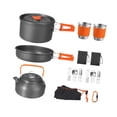 thumbnail image 2 of Campococina colocada con bolsa de transporte mango plegable tazas multipropósito múltiples freír freing olla para acampar para pesca de mochilero, 2 of 7