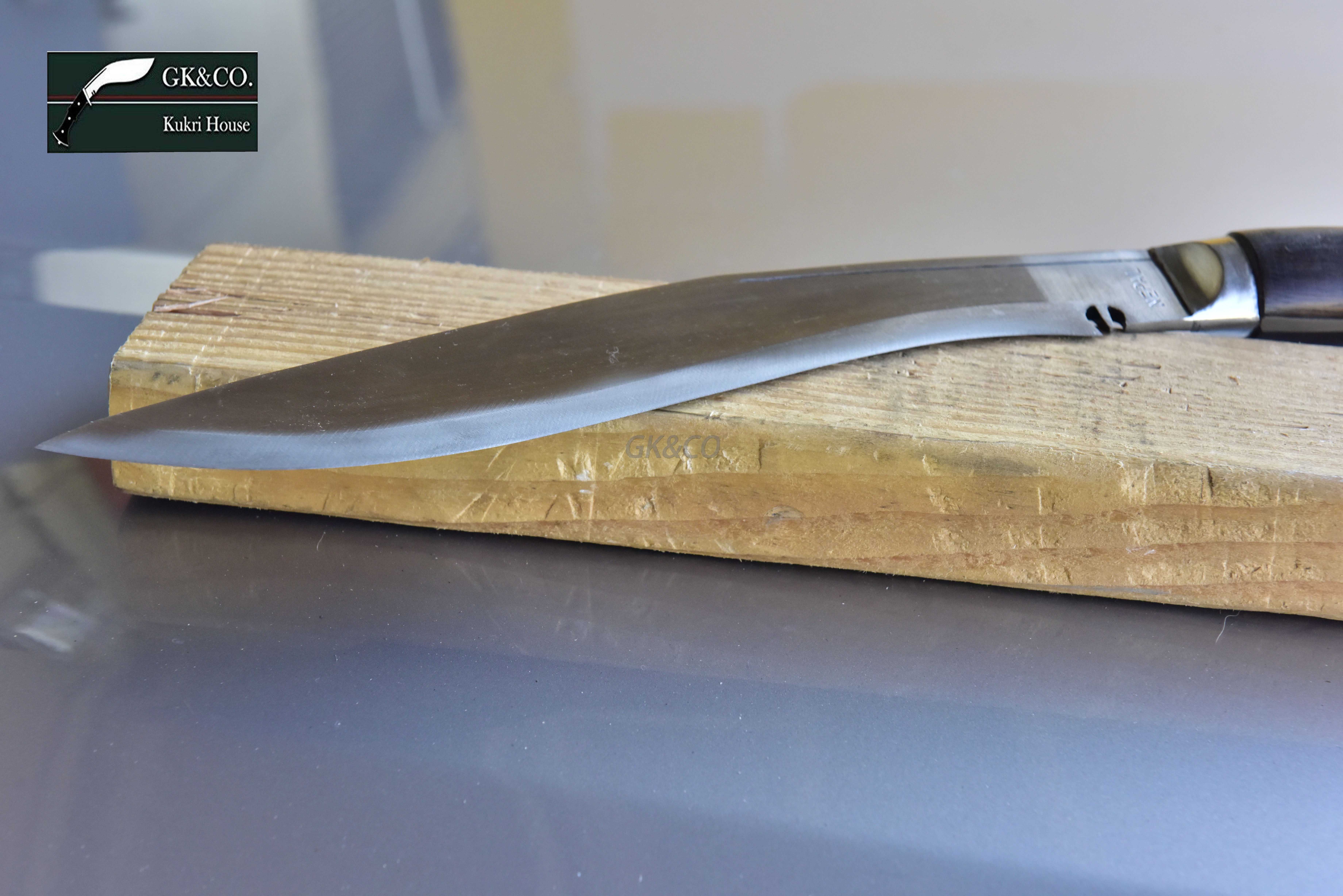 12 Blade World War II 'The Survival Alive' Kukri/Khukuri Full Tang with Black Leather Sheath-Handmade in Nepal