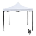 thumbnail image 2 of Toldo 3x3 Carpa Impermeable Ajustable Portatil Exteriores blanco, 2 of 7