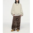 thumbnail image 2 of Women's Solid Sweatshirt Baggy Fashion Hoodies Crewneck Drop Shoulder Sleeve Pullover, 2 of 6
