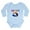 Sky Blue, variant on CafePress - Artist Body Suit - Long Sleeve Cotton Baby Bodysuit