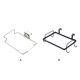 thumbnail image 4 of Yuarrent Soporte para bolsas de basura Soportes para bolsas Fácil instalación Ahorro de espacio Estante de almacenamiento resistente Armarios Organizadores de utensilios de cocina, 4 of 6
