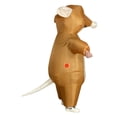 thumbnail image 7 of Adult Inflatable Groundhog Costumes (Brown & Gray) - Cute Animal Theme Party Outfits (Fits 59"–74.8" / 150-190cm),Height 59"–74.8",brown, 7 of 7