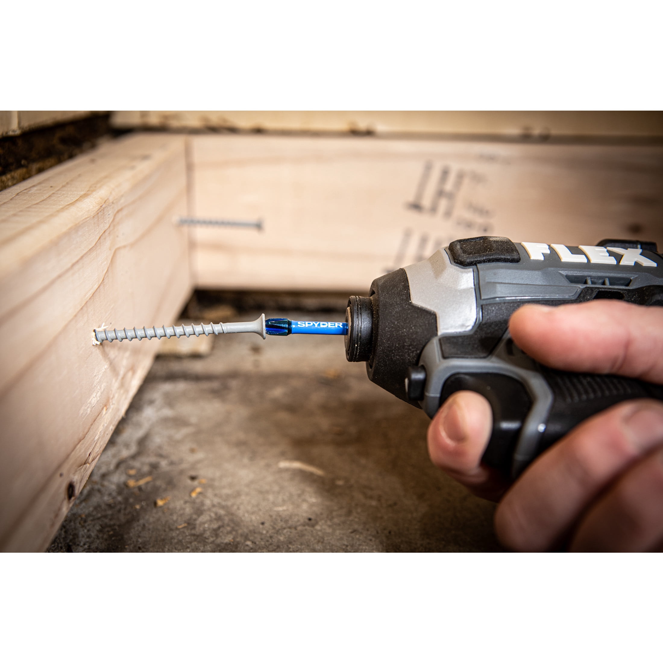 Spyder 19072 PH2 1/4-in x 1-in Phillips Impact Driver Bit 25 Piece