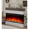 thumbnail image 7 of Maxhonor 60 - Inch White Electric Fireplace Mantel: Extra - Large Insert, 12 Flame Colors, Remote Control, 7 of 7