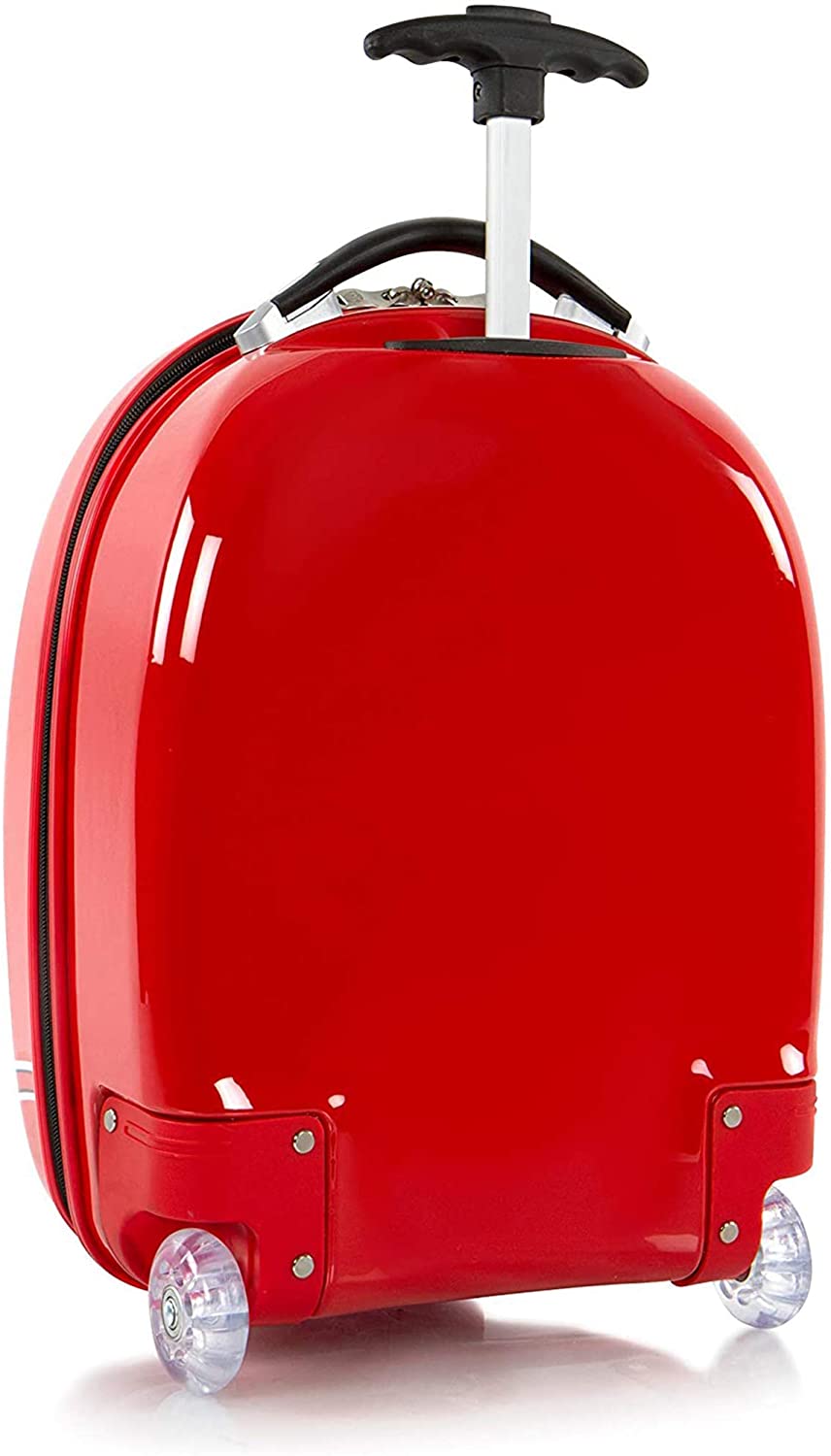 Chicagoo Bulls Hardside Carry-on Wheeled Luggage for Kids- 18 inch Travel Trolley Suitcase
