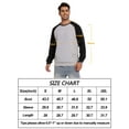 thumbnail image 6 of Taigaofy Men's Lightweight Sweatshirts with Kangaroo Pocket Relaxed Fit Crew Neck Pullover Shirt Light Gray L, 6 of 6