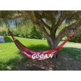 thumbnail image 5 of Brazilian Double Hammock 2 Person Extra Large 200x150cm Total Length 280cm Load 300kg Canvas Cotton Hammock (rainbow) Xxl, 5 of 5