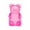 Pink_#01, variant on Gummy Bear Toy, Sugar Filled Squishy Toys for Kids Stress Relief - High Density Squeeze Balls for Students Calming - Fidget Squishy Toys for Anxiety Relief
