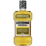 Listerine Antiseptic Mouthwash, Original 1000 mL (Pack of 4)