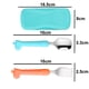 thumbnail image 2 of Juego de cuchara y tenedor para niños de utensilios para niños pequeños, cubiertos para niños con jirafa linda, 2 of 5