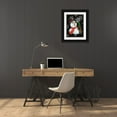 thumbnail image 3 of Prime, Marcus 25x32 Black Ornate Wood Framed with Double Matting Museum Art Print Titled - Magical Snowy Night, 3 of 4