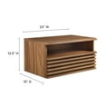 thumbnail image 6 of Render Wall-Mount Nightstand Walnut, 6 of 7